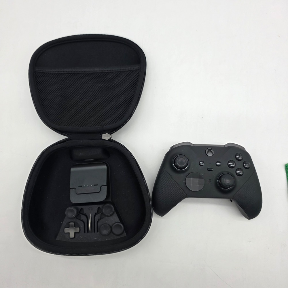 Xbox Elite Series 2 Wireless Controller Black with Case and Accessories